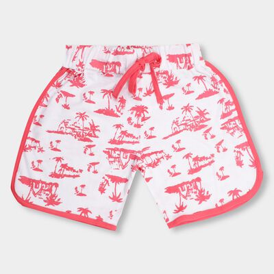 Girls' 100% Cotton Shorts 