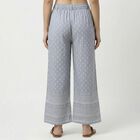Women's Light Grey Viscose Regular Fit Solid Palazzos, हल्का ग्रे, small