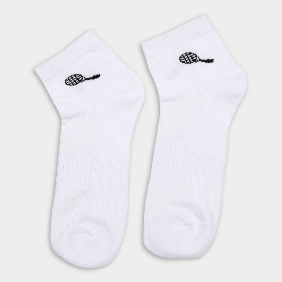 Men's Socks (Pack of 3), सफ़ेद, large