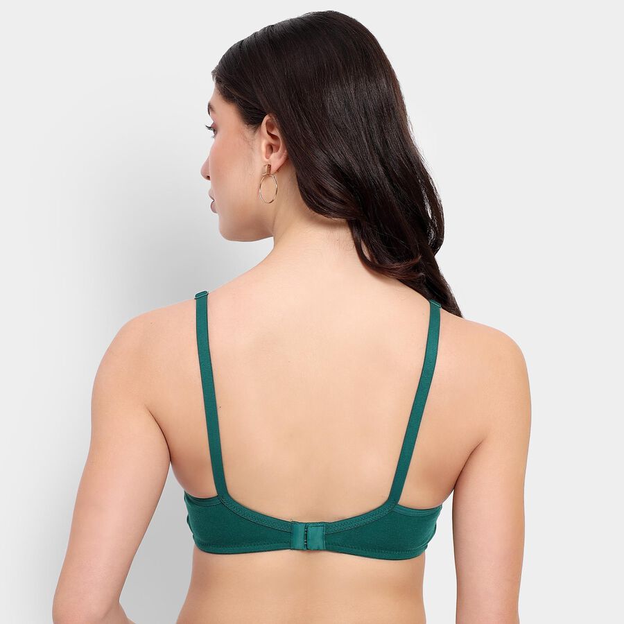Ladies' Bra , गहरा हरा, large image number null