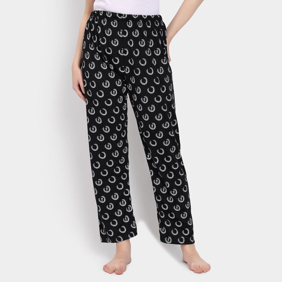 Ladies' Pyjama , Black, large