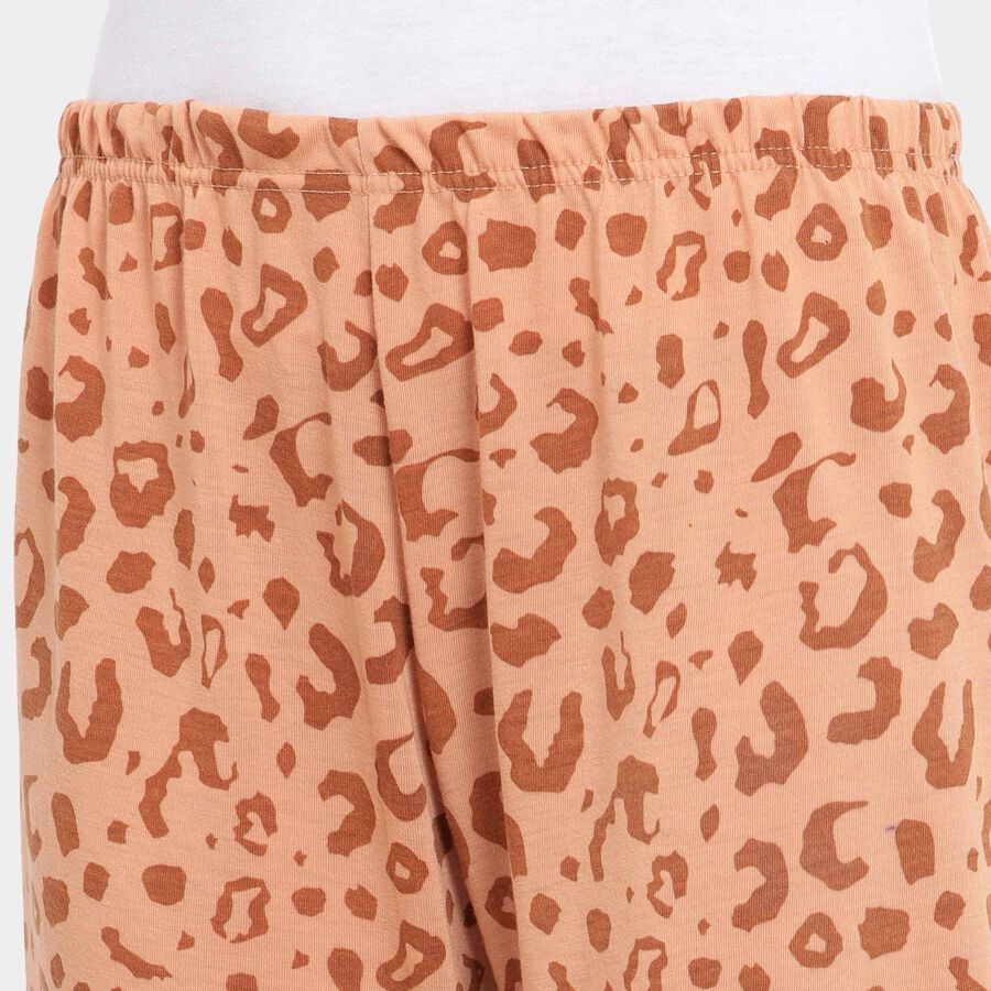 All Over Print Pyjama, Brown, large image number null