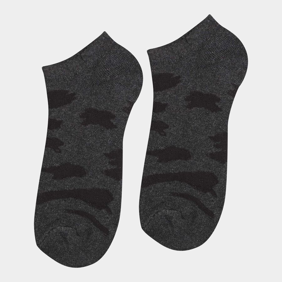 Stripes Socks, चारकोल, large image number null