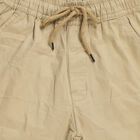 Boys Cotton Regular Fit Trousers, Olive, small image number null
