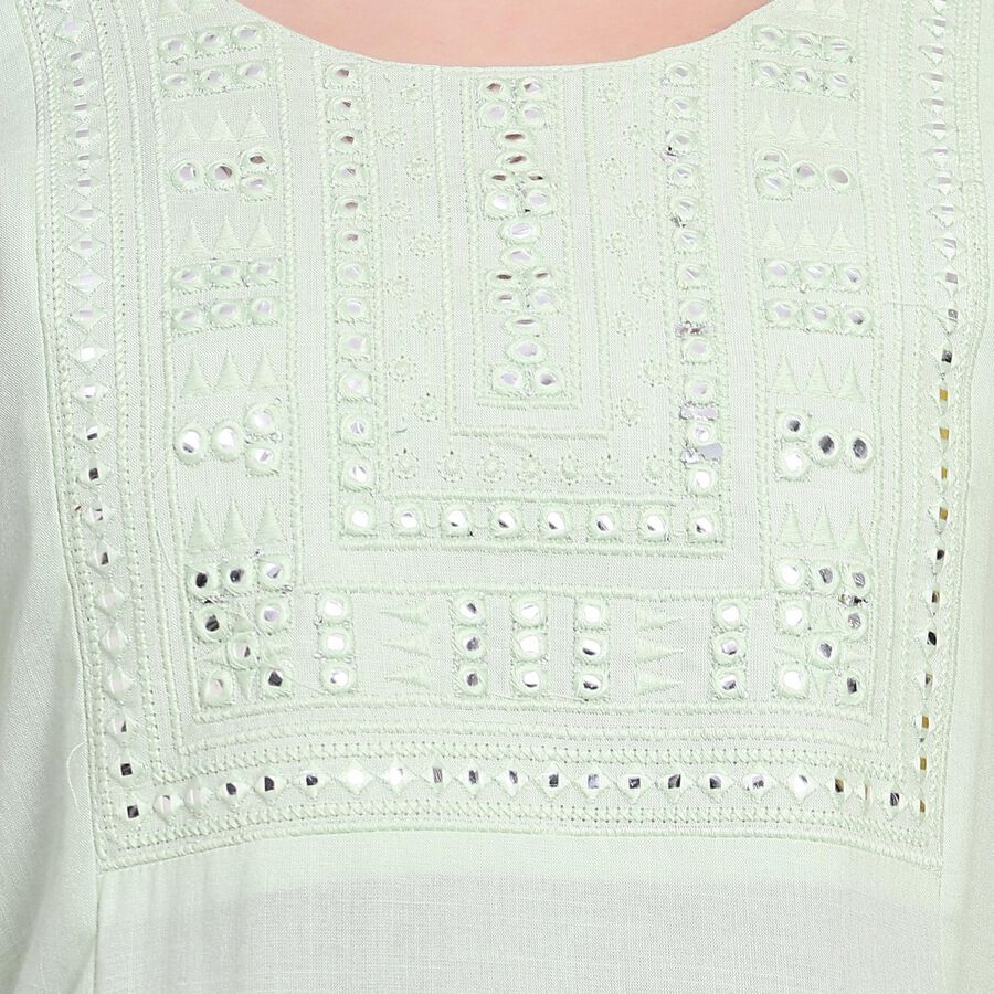 Ladies' Kurta , हल्का हरा, large image number null