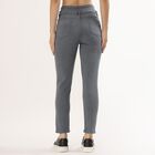 Women's Muted Steel Grey Skinny Fit High-Rise Jeans, गहरा ग्रे, small image number null