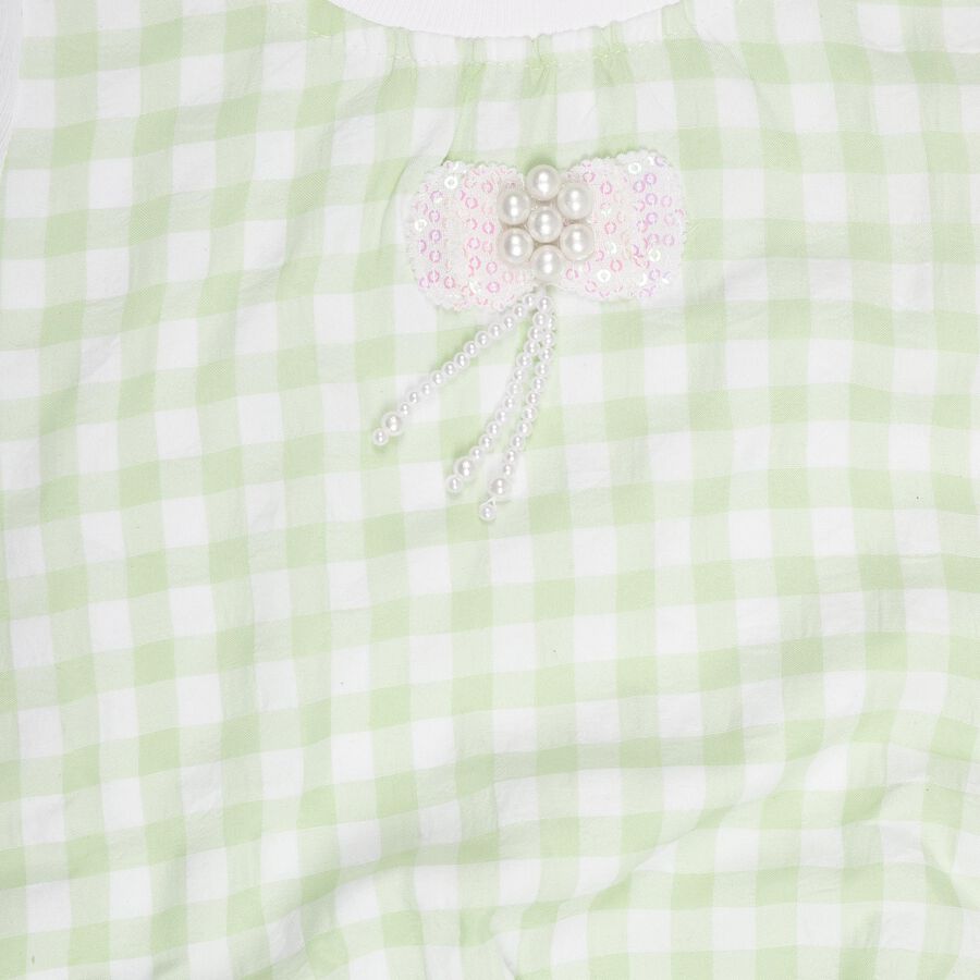 Girls' T-Shirt , हल्का हरा, large image number null