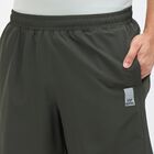 Men's Dark Olive Green Regular Fit Active Bermuda Shorts, Olive, small