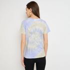 Ladies' 100% Cotton Round Neck T-Shirt, Light Green, small