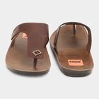 Mens Floater Sandals, Brown, small image number null