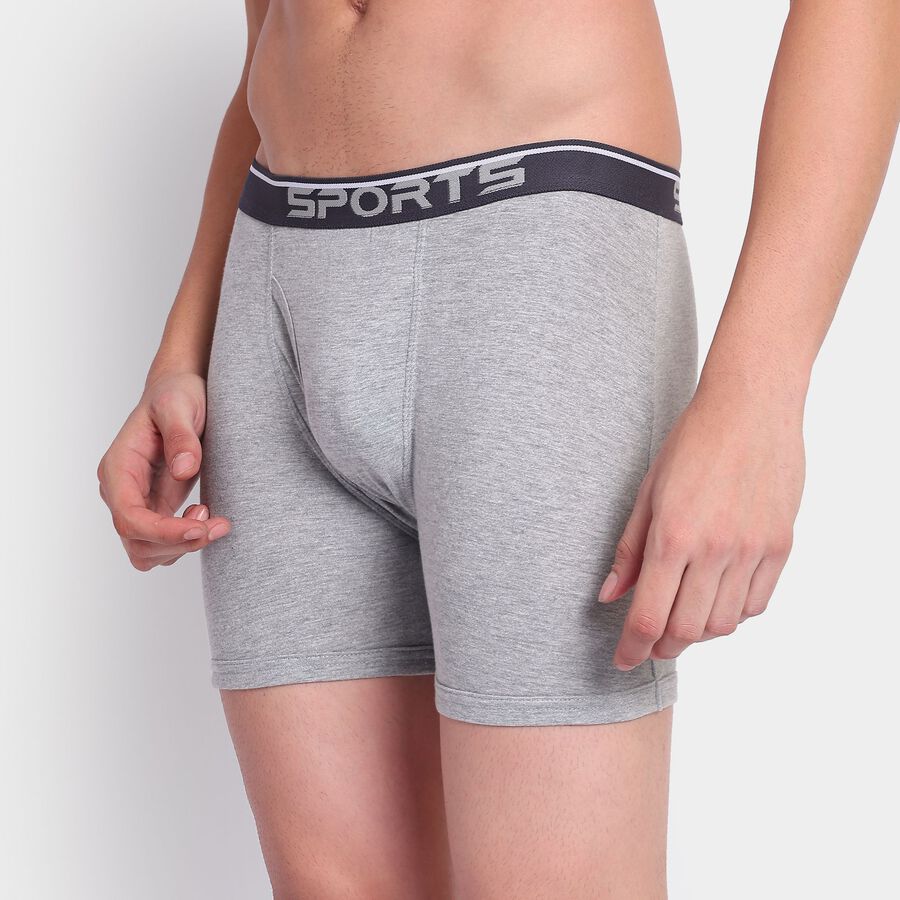 Men's Trunks, Melange Light Grey, large image number null