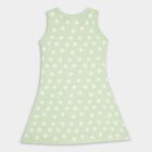 Girls' Frock, हल्का हरा, small