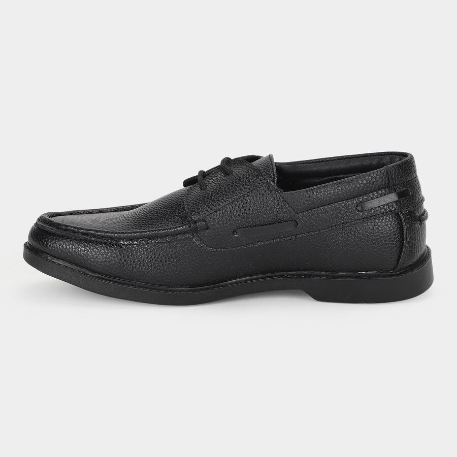 Men's Formal Shoes, काला, large