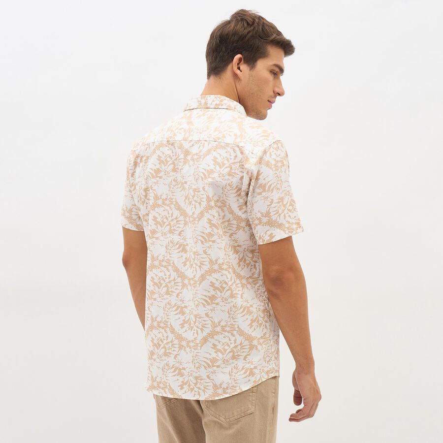 Men's Casual Shirt, Peach, large image number null