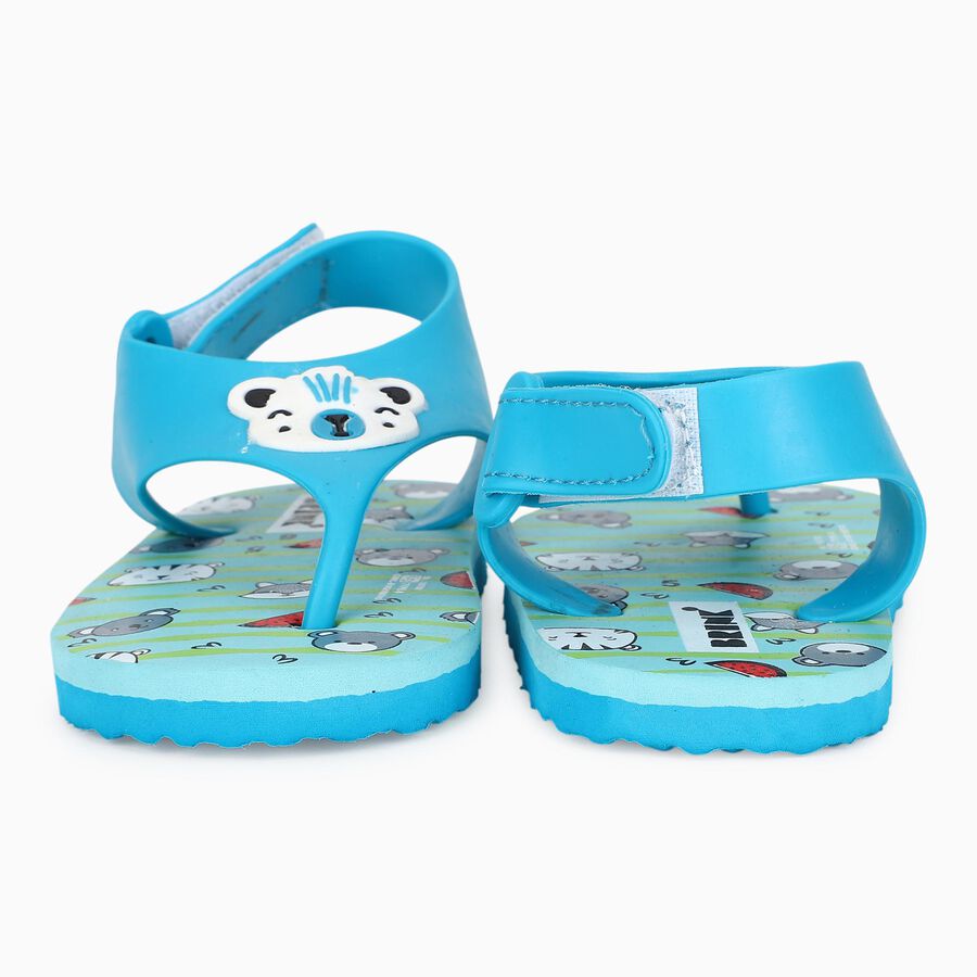 Boys' Slipper, Green, large