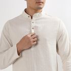 Men's Kurta , Off White, small image number null