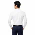 Men's White Formal Shirt, White, small
