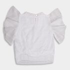 Girls' T-Shirt, सफ़ेद, small image number null