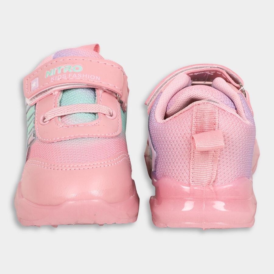 Girls' Slip-On Shoes, Pink, large image number null