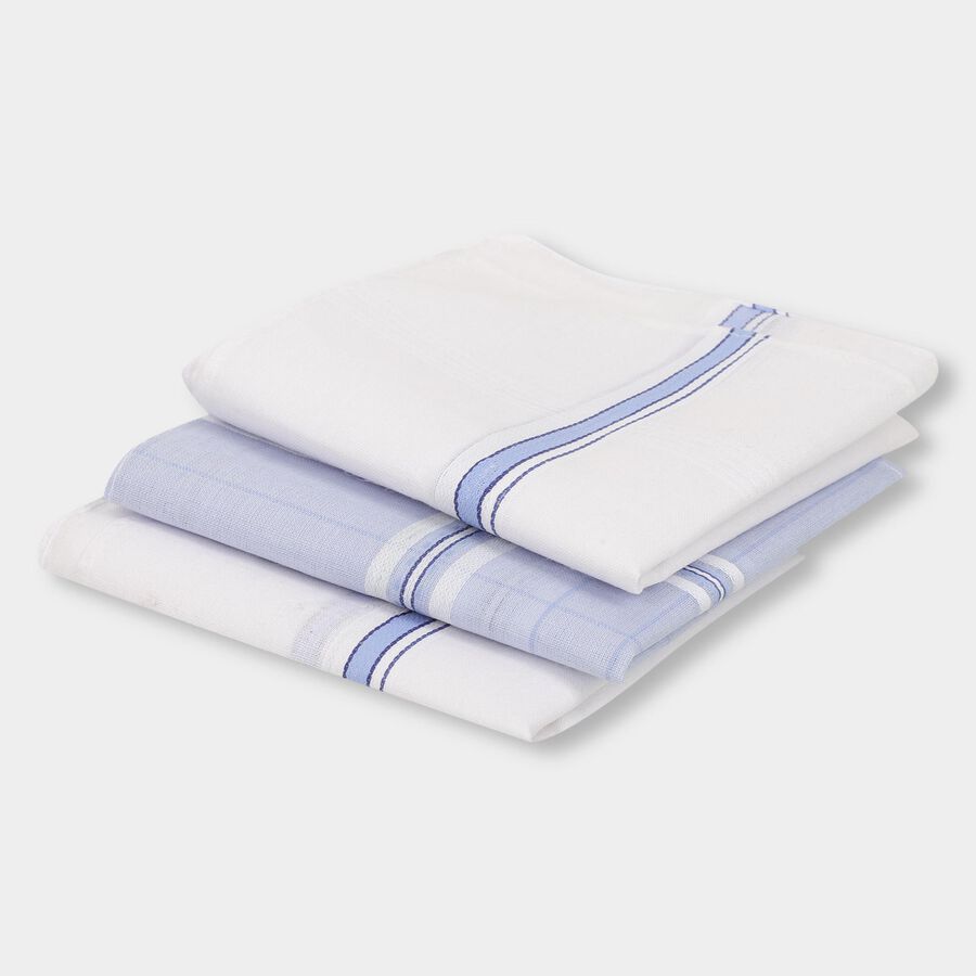 Men's Basic Hanky , Light Blue, large image number null