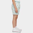 Girls' Light Green Regular Fit Basic Bloomers, हल्का हरा, small