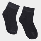 Girls Solid Basic Socks, Black, small image number null