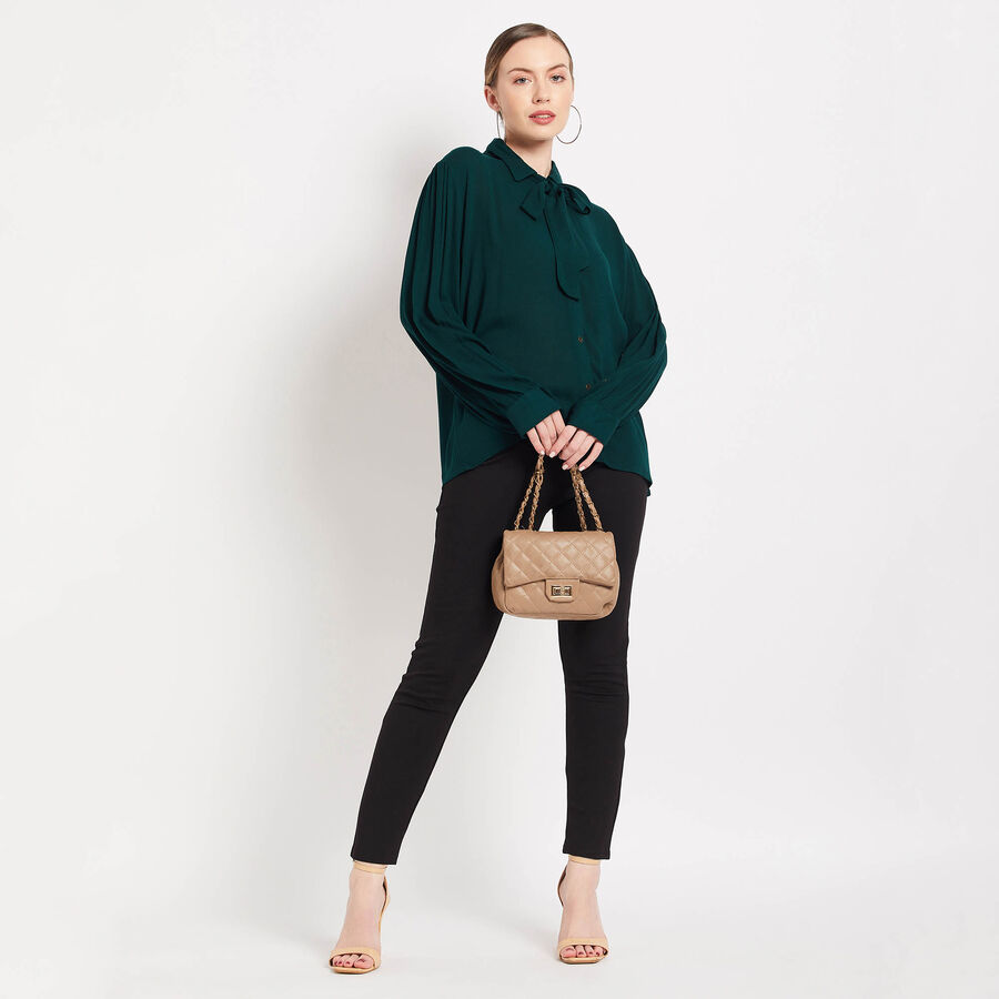 Solid Shirt, Dark Green, large image number null