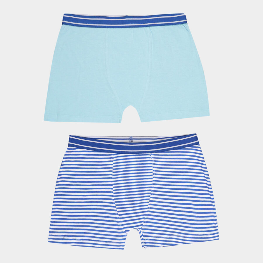 Boys Cotton Brief, Mid Blue, large image number null