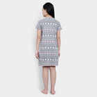 All Over Print Nighty, हल्का ग्रे, small image number null