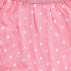 Girls' Cotton Regular Fit Bloomers, Pink, small