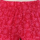 Women's Bright Fuchsia Pink Printed Ethnic Set, गुलाबी, small image number null