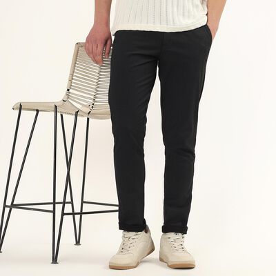Men's Slim Fit Casual Trousers