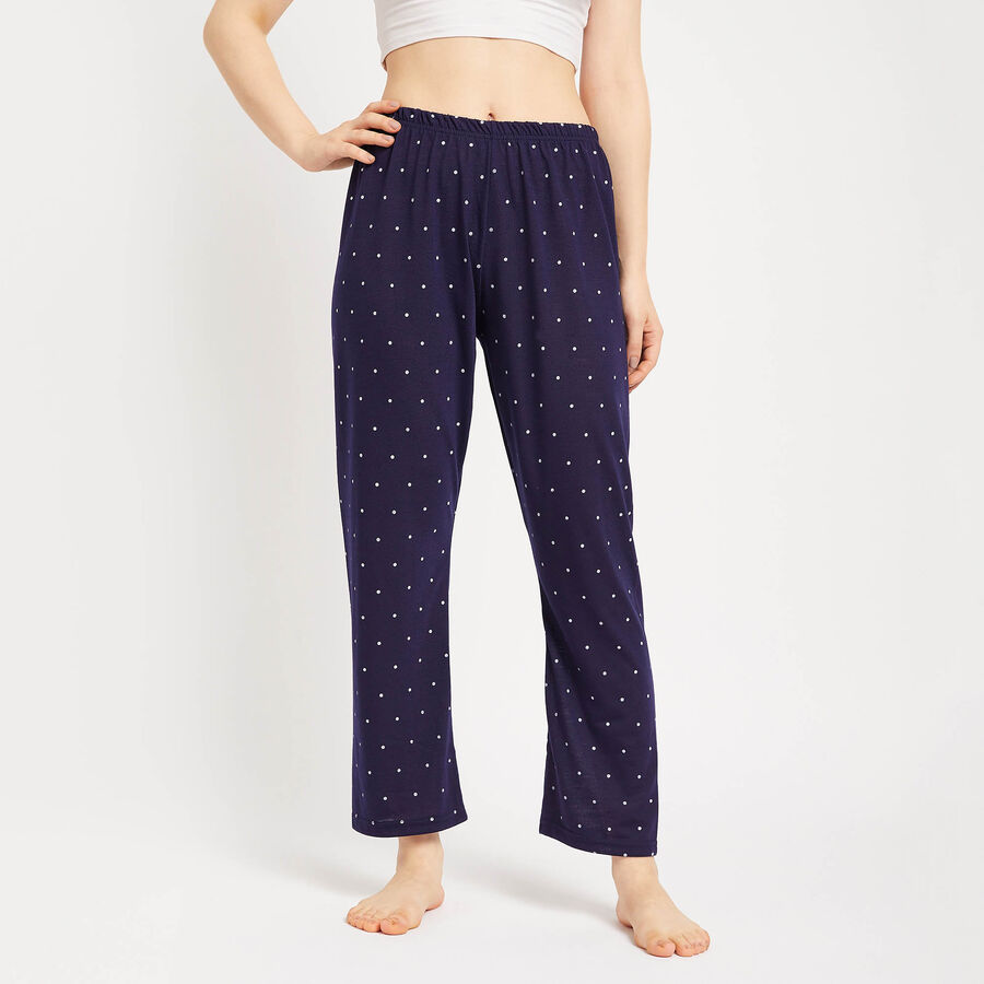 All Over Print Pyjama, नेवी ब्लू, large image number null