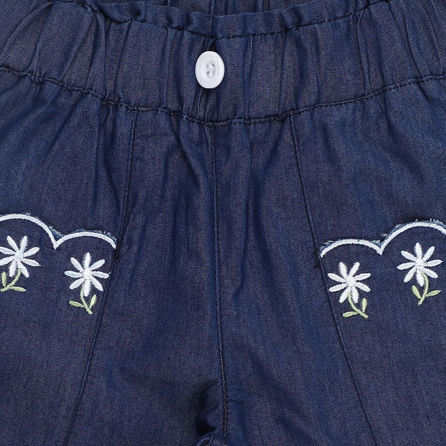 Girls' Jeans, Dark Blue, large image number null