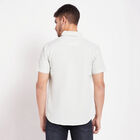 Solid Casual Shirt, Light Green, small image number null