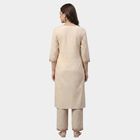 Women's Eggshell White Lace Detailed Ethnic Set, Off White, small