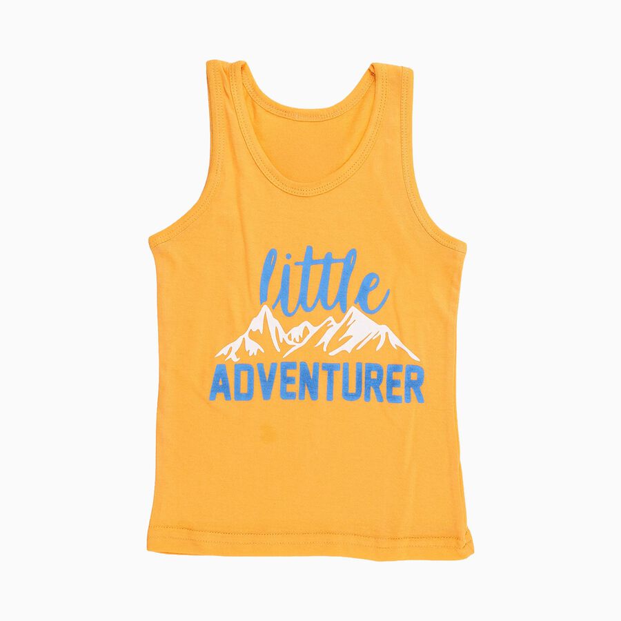 Infants' Vest, नारंगी, large image number null