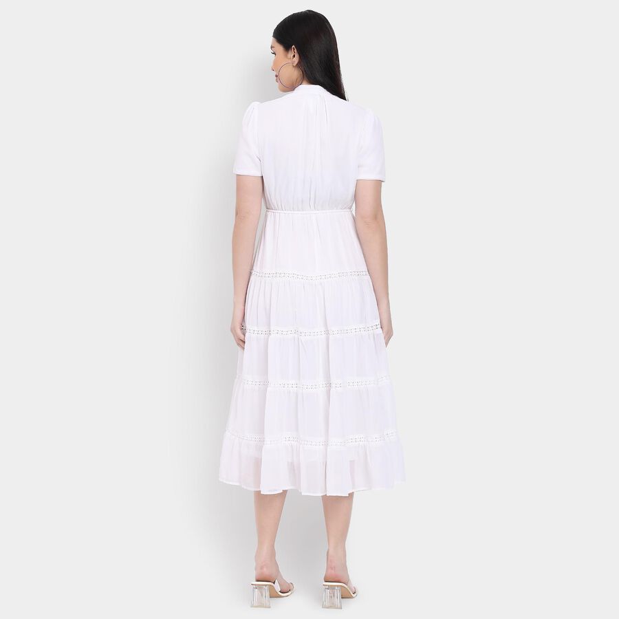 Ladies' Dress, Off White, large image number null