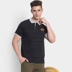 Solid Polo Shirt, Black, small image number null