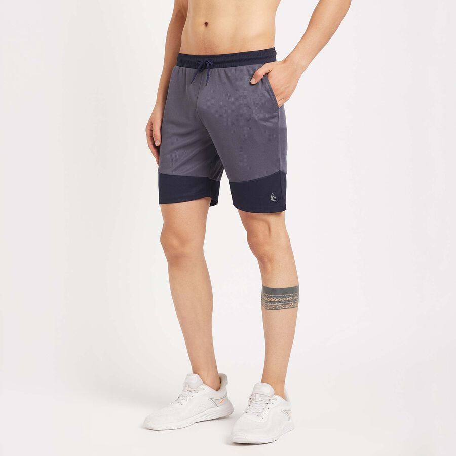 Cut & Sew Bermuda, Dark Grey, large image number null