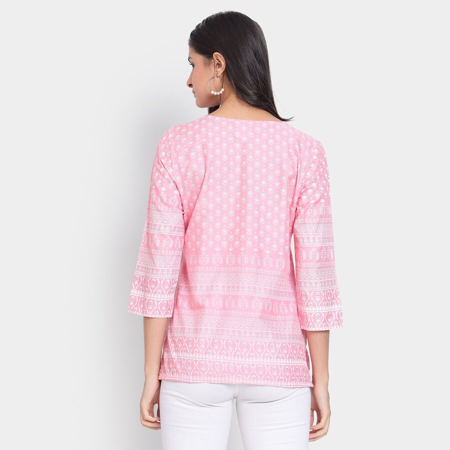 Ladies' Kurti, Pink, large image number null