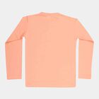 Girls Solid Top, Peach, small image number null