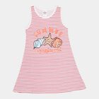 Printed Frock, Red, small image number null
