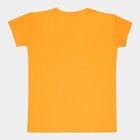Girls Cotton T-Shirt, Orange, small image number null