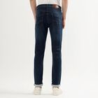 Men's Slim Fit Jeans, गहरा नीला, small image number null