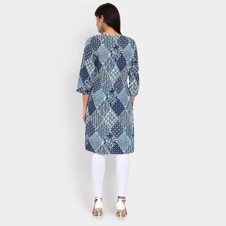 Ladies' Kurta , Dark Blue, large image number null