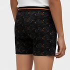 Boys' White Regular Fit Logo Waistband Briefs, काला, small
