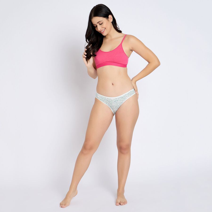 Ladies' Non-Padded Bra, रानी (फ्यूशिया), large image number null
