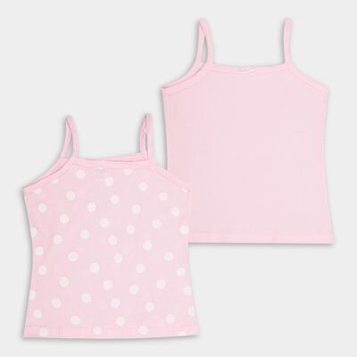 Girls' 100% Cotton Vest 