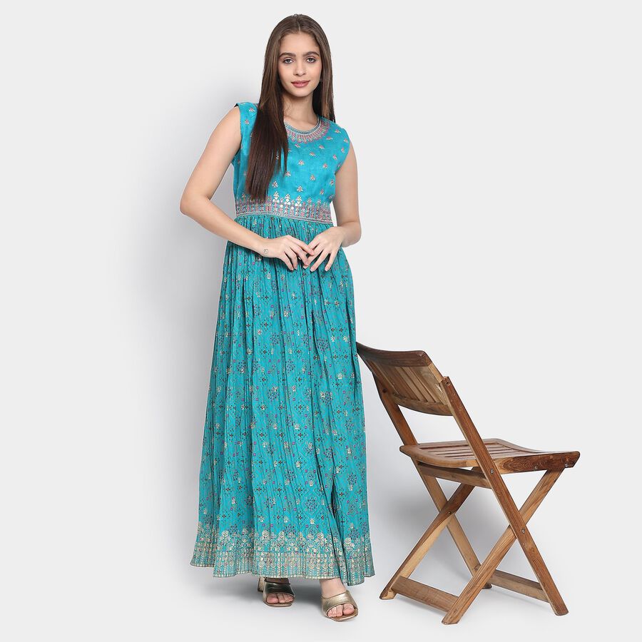 Ladies' Ethnic Set, Aqua, large image number null